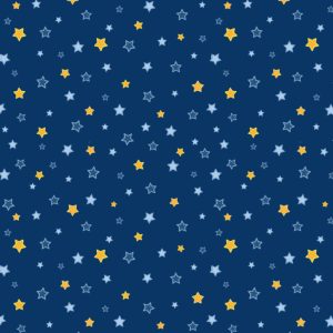 Lewis and Irene - Tomtens Folklore - CE52 Blue and Yellow Stars
