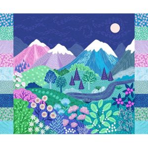 Lewis and Irene - Creative Landscapes - L20 Snowy Mountains Panel